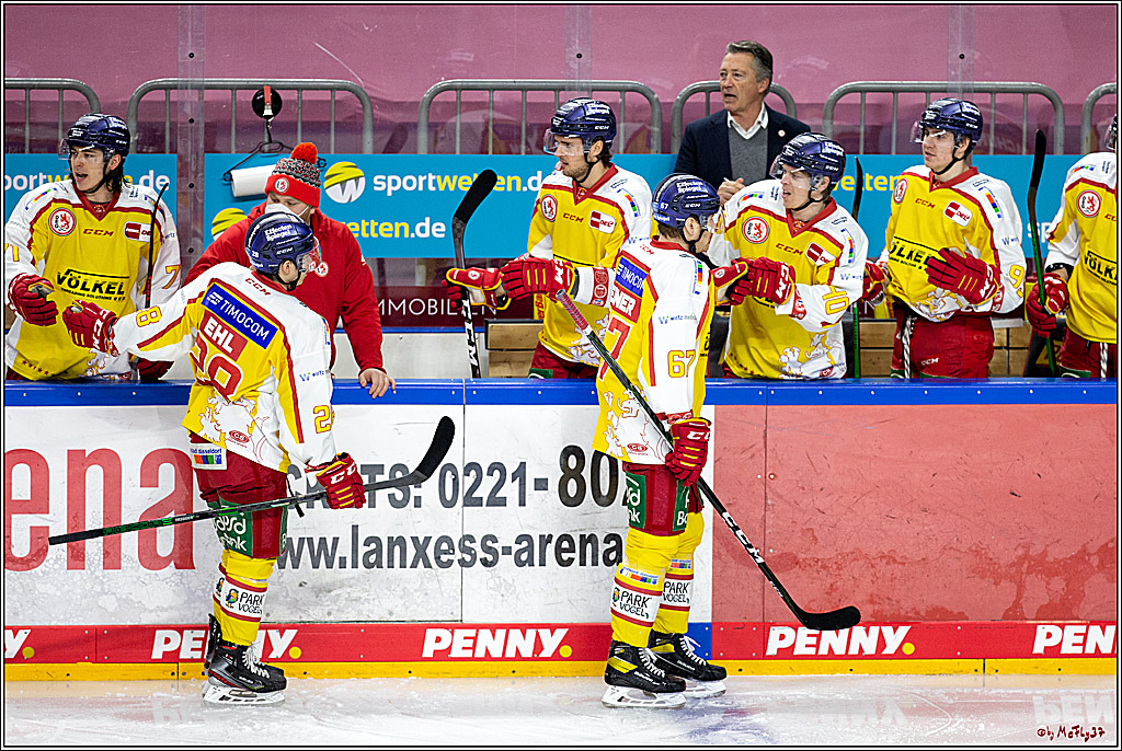 PENNY DEL;  Koelner Haie - Duesselorfer EG; Koeln, 21.01.2021